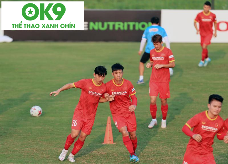 Lần gần nhất Minh Vương (số 26) góp mặt ở ĐT Việt Nam đã kể từ 2021 (Ảnh: VFF) Lần gần nhất Minh Vương (số 26) góp mặt ở ĐT Việt Nam đã kể từ 2021 (Ảnh: VFF)